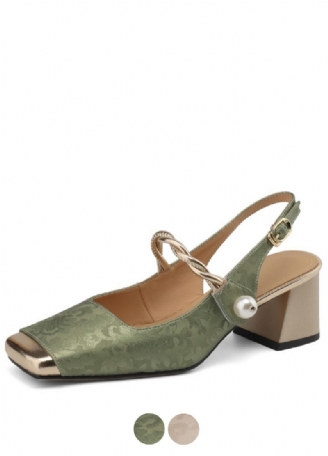 Rafaela Kvinders Square Toe Dress Pumps