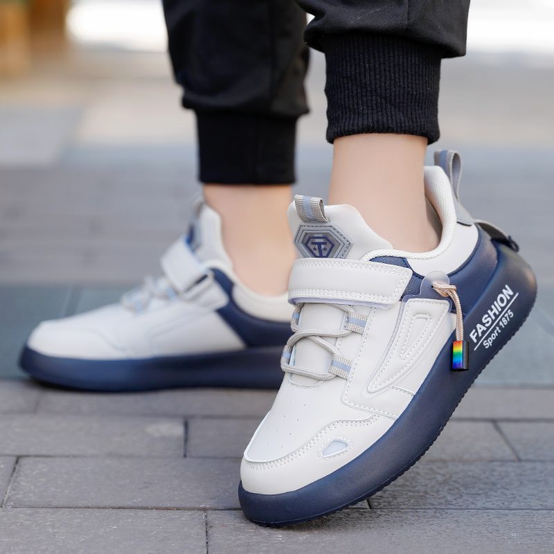 Ramon Drenge Afslappede Sneakers - Marineblå