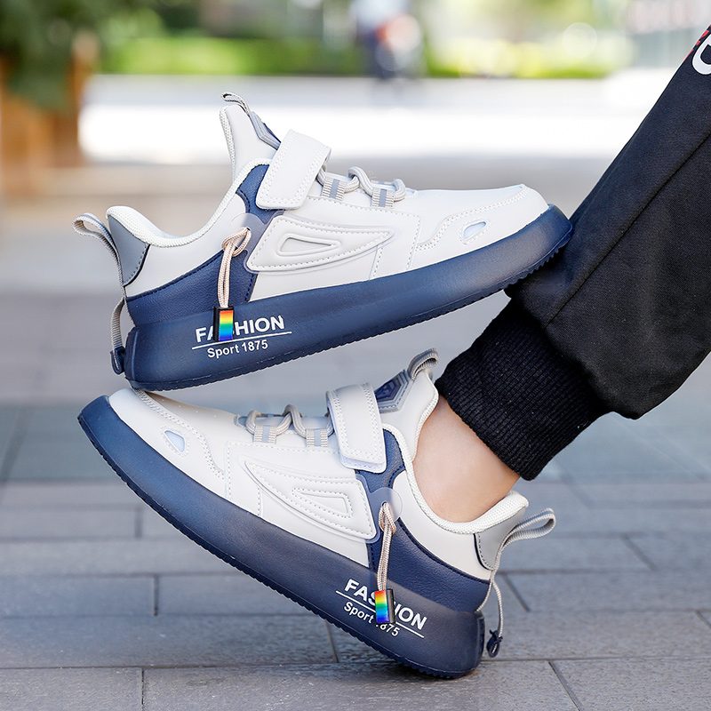 Ramon Drenge Afslappede Sneakers - Marineblå