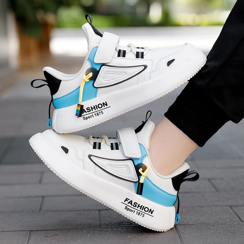 Ramon Drenge Afslappede Sneakers - Marineblå