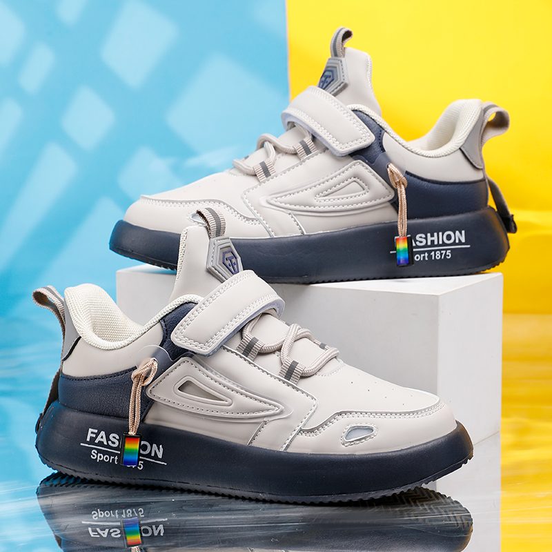 Ramon Drenge Afslappede Sneakers - Marineblå