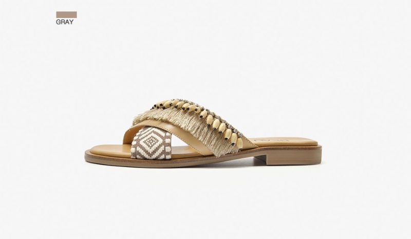 Ranchi Sandal Til Kvinder - Blå