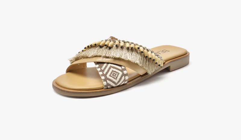 Ranchi Sandal Til Kvinder - Blå