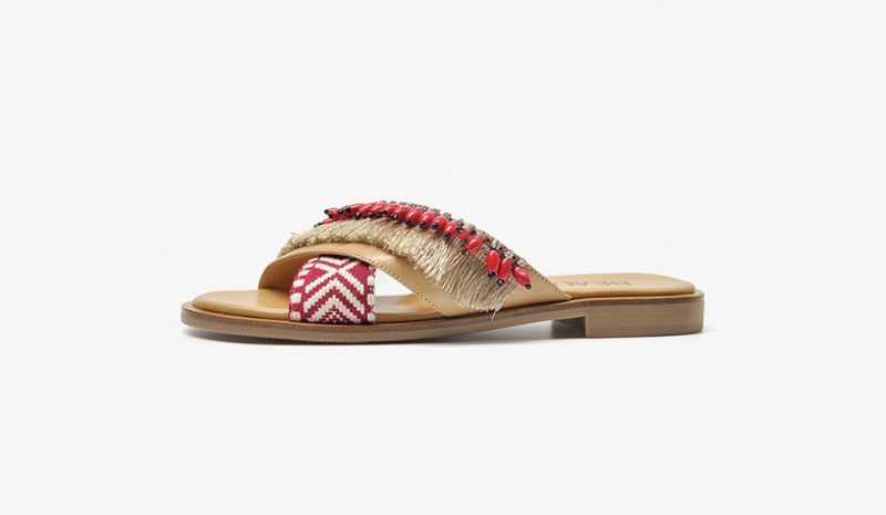 Ranchi Sandal Til Kvinder - Blå