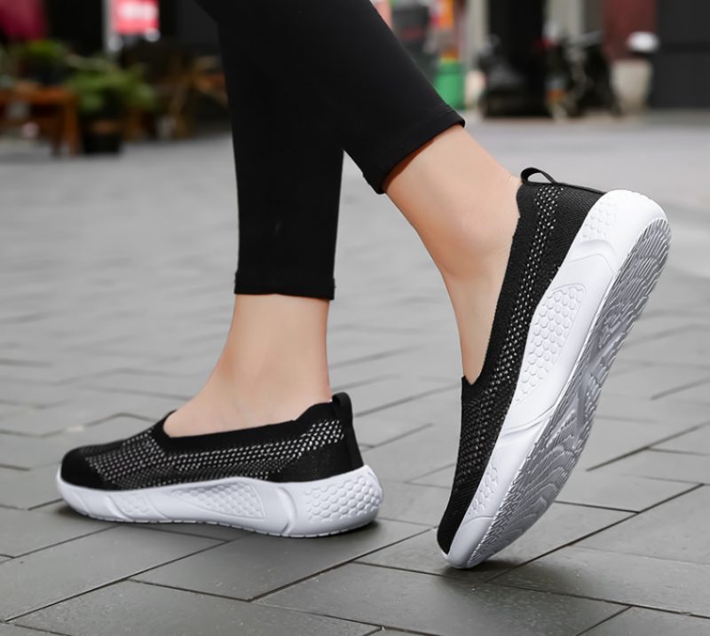 Rania Slip-on Sorte Sko Til Kvinder - Sort