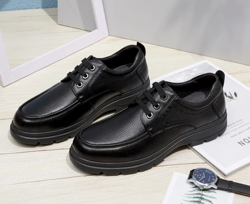 Raul Mænds Afslappede Oxfords - Sort