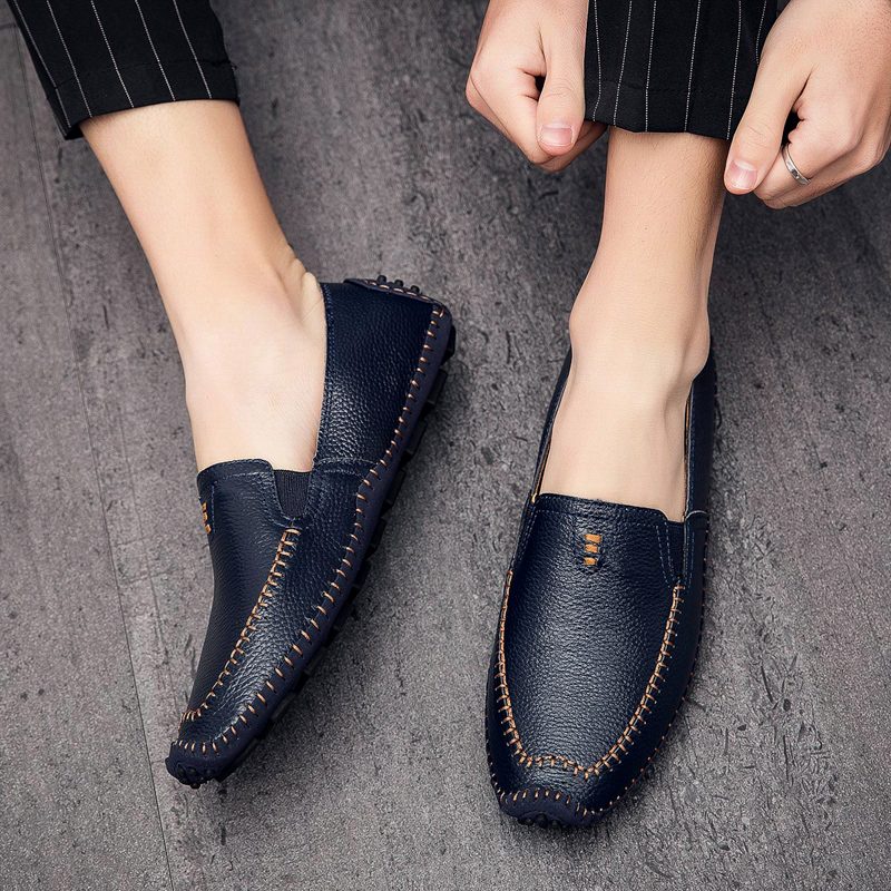 Recio Loafers Fritidssko Til Mænd - Sort