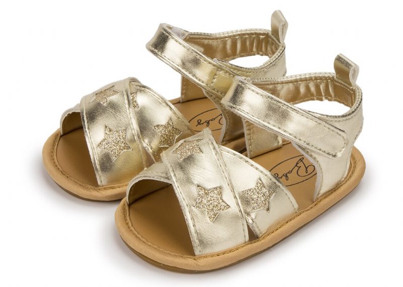 Renata Babypigers Afslappede Sandal - Guld