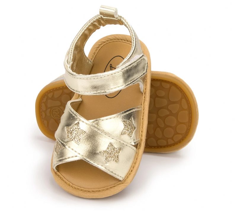 Renata Babypigers Afslappede Sandal - Guld