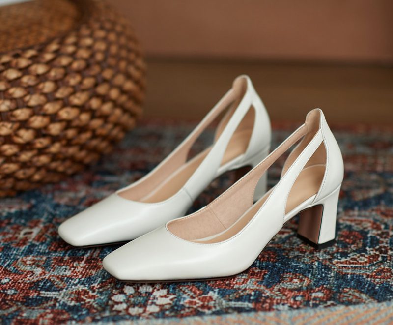 Renata Kvinders Hæle - Beige