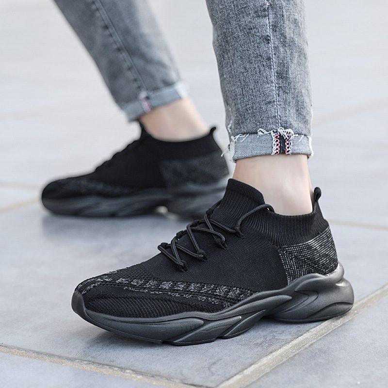 Revel Skridsikker Sort Sneaker Til Mænd - Sort