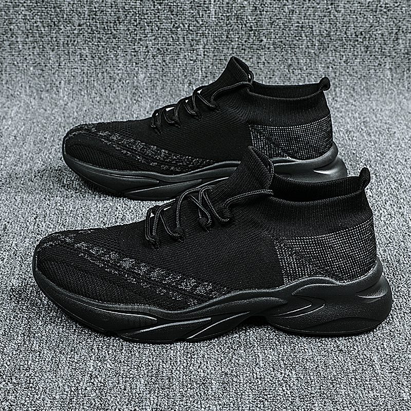 Revel Skridsikker Sort Sneaker Til Mænd - Sort
