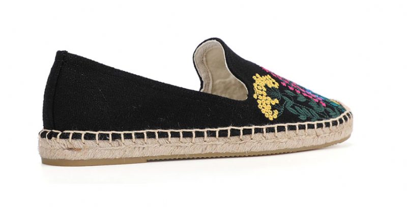 Riani Broderede Espadriller Til Kvinder - Khaki
