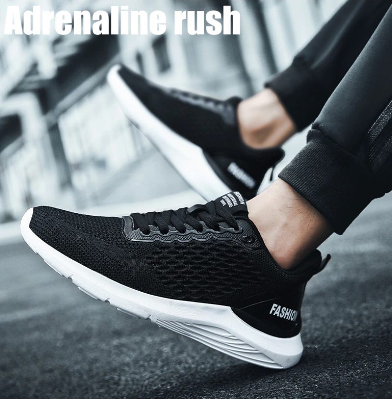 Ribas Mode Sneakers Til Mænd - Sort