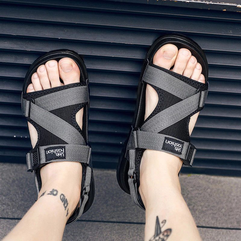 Richard Casual Sandal Til Mænd - Grå