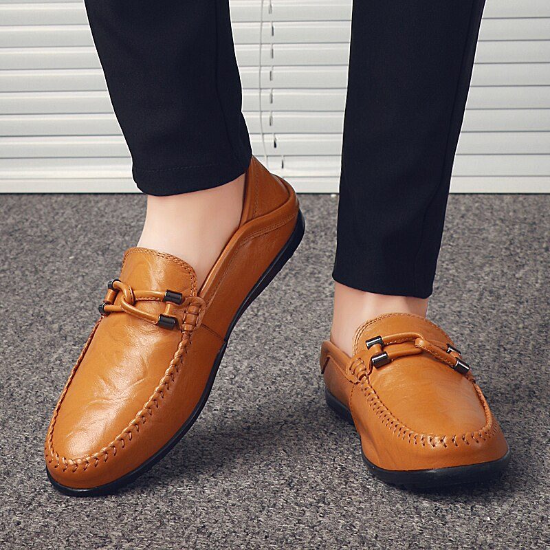 Rigo Loafer Dress Sko Til Mænd - Sort
