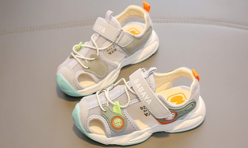 Rimer Mode Sandal Til Drenge - Grå
