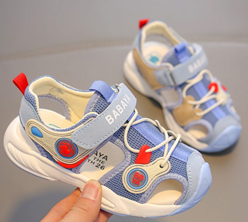 Rimer Mode Sandal Til Drenge - Grå