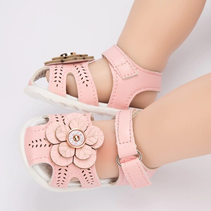 Rina Babypigers Afslappede Sandal - Pink