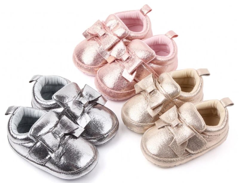 Riri Babypigers Afslappede Sneakers - Sølv