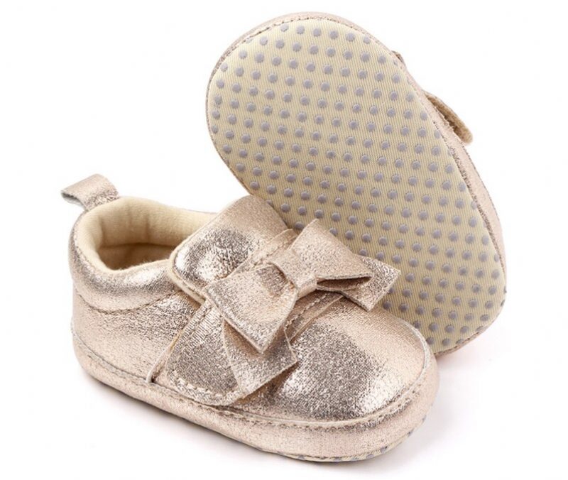 Riri Babypigers Afslappede Sneakers - Sølv