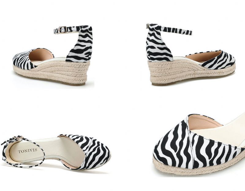 Rita Casual Wedges Espadrilles Til Kvinder - Brun