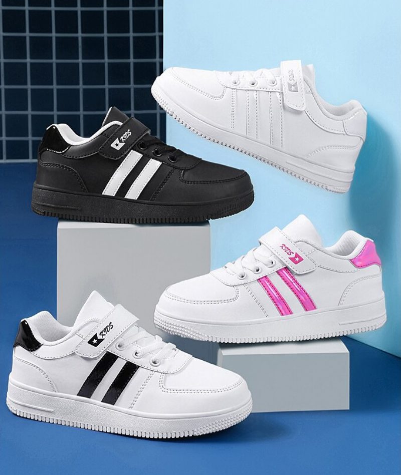 River Unisex Modesneaker Til Børn - Sort