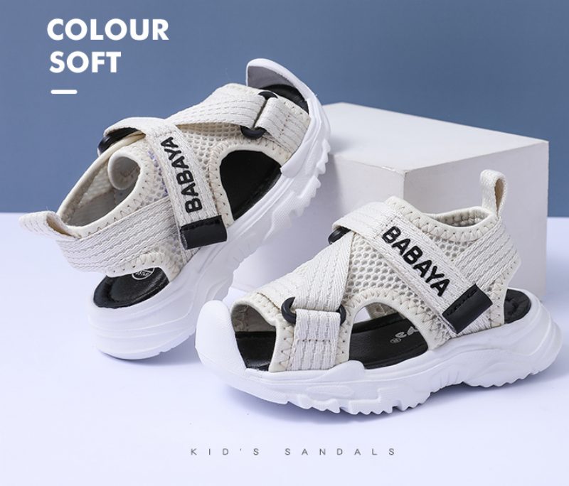 Rivero Unisex Strandsandaler Til Børn - Sort
