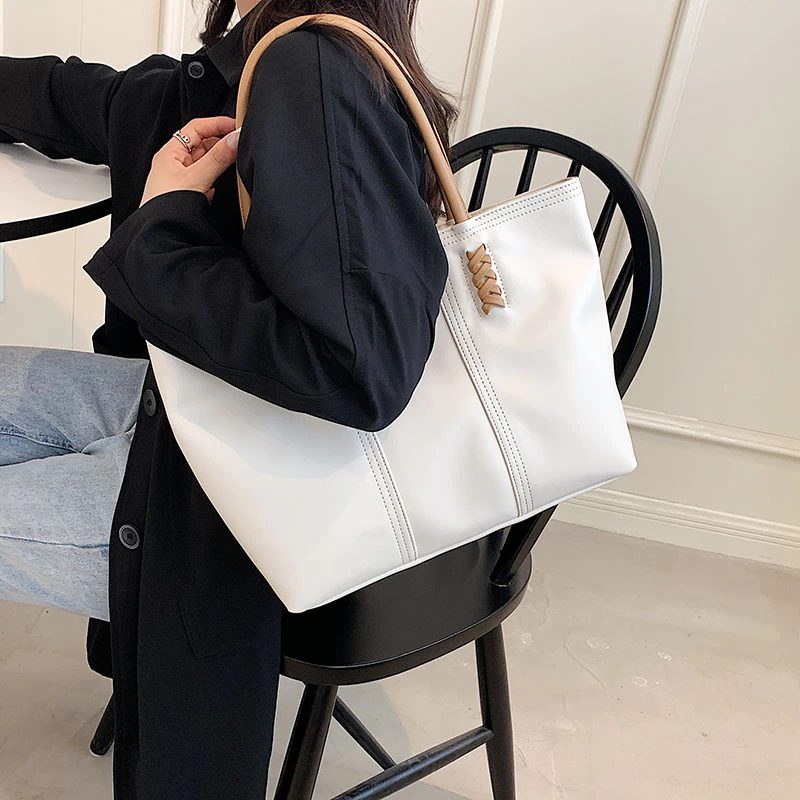 Rizzo Damehåndtaske Designer Luxury High Capacity - Sort