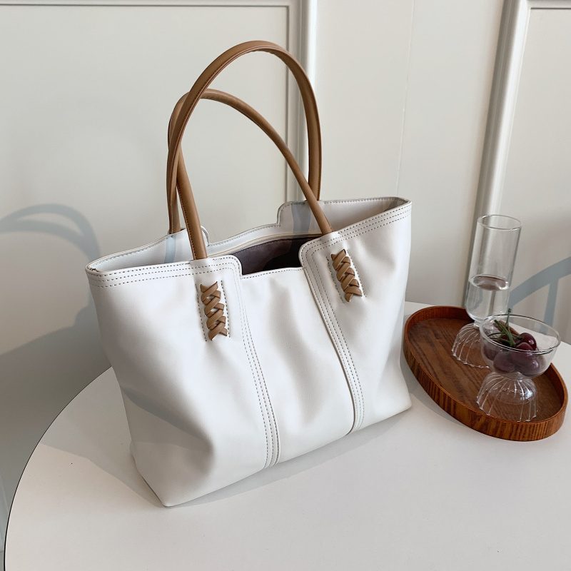 Rizzo Damehåndtaske Designer Luxury High Capacity - Sort