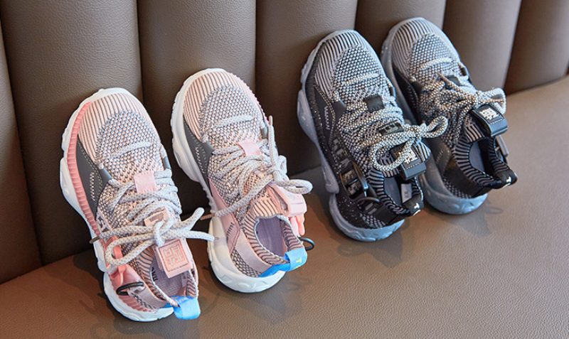 Roa Unisex Afslappede Sneakers Til Børn - Orange