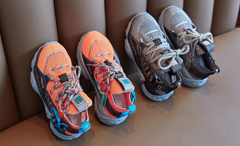 Roa Unisex Afslappede Sneakers Til Børn - Orange