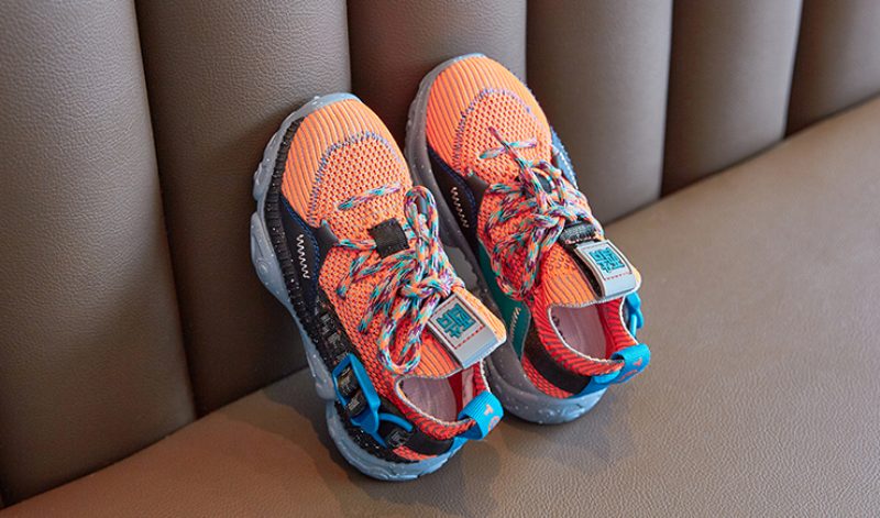 Roa Unisex Afslappede Sneakers Til Børn - Orange