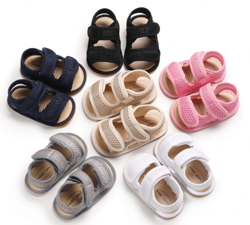Roberts Unisex Afslappet Børnesandaler - Grå