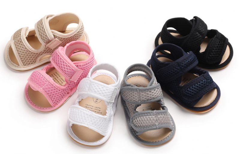 Roberts Unisex Afslappet Børnesandaler - Grå