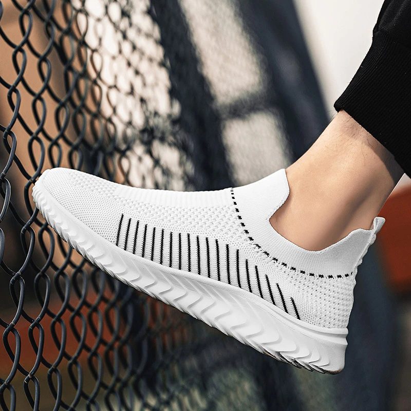 Rodney Casual Sneakers Til Mænd - Hvid
