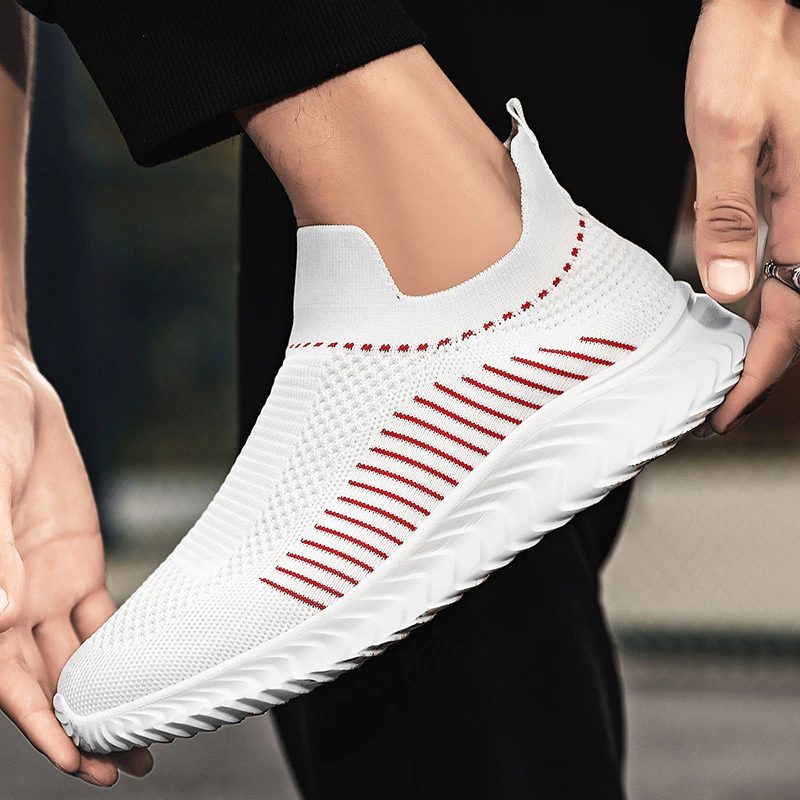 Rodney Casual Sneakers Til Mænd - Hvid
