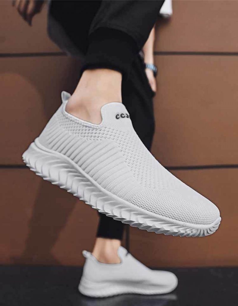 Rodney Casual Sneakers Til Mænd - Hvid