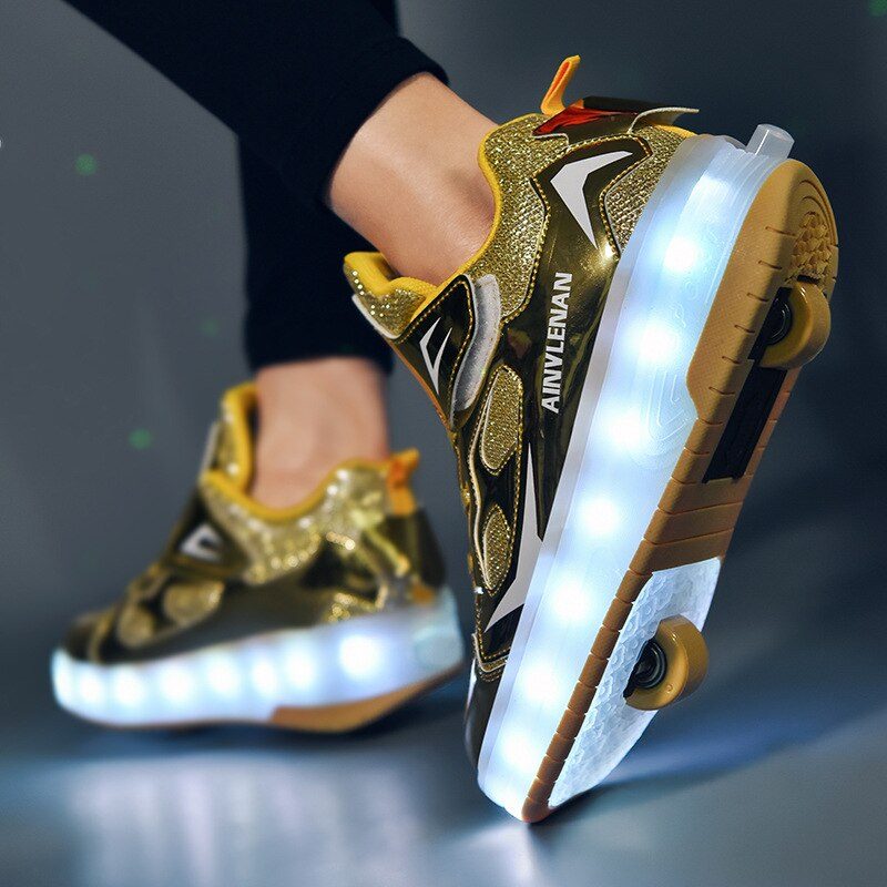 Rodolfo Drenge Rullesneaker - Sort