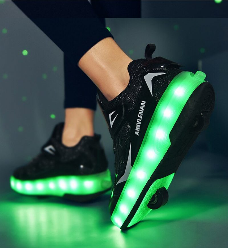 Rodolfo Drenge Rullesneaker - Sort