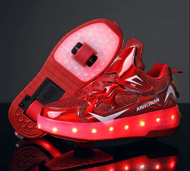 Rodolfo Drenge Rullesneaker - Sort
