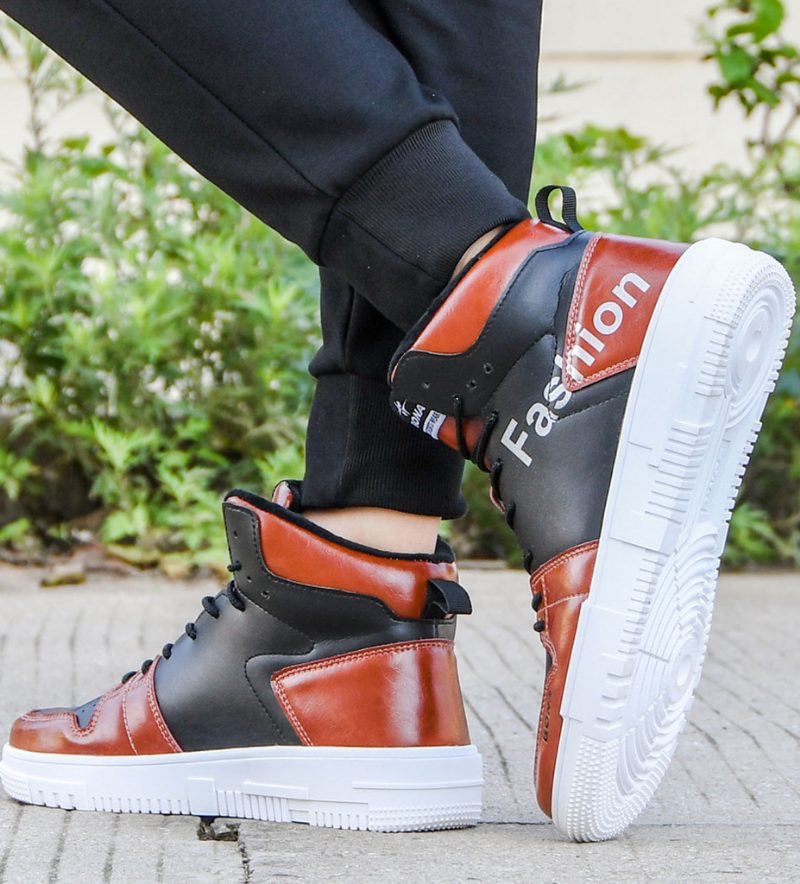 Rodon High Top Sneaker Til Mænd - Brun