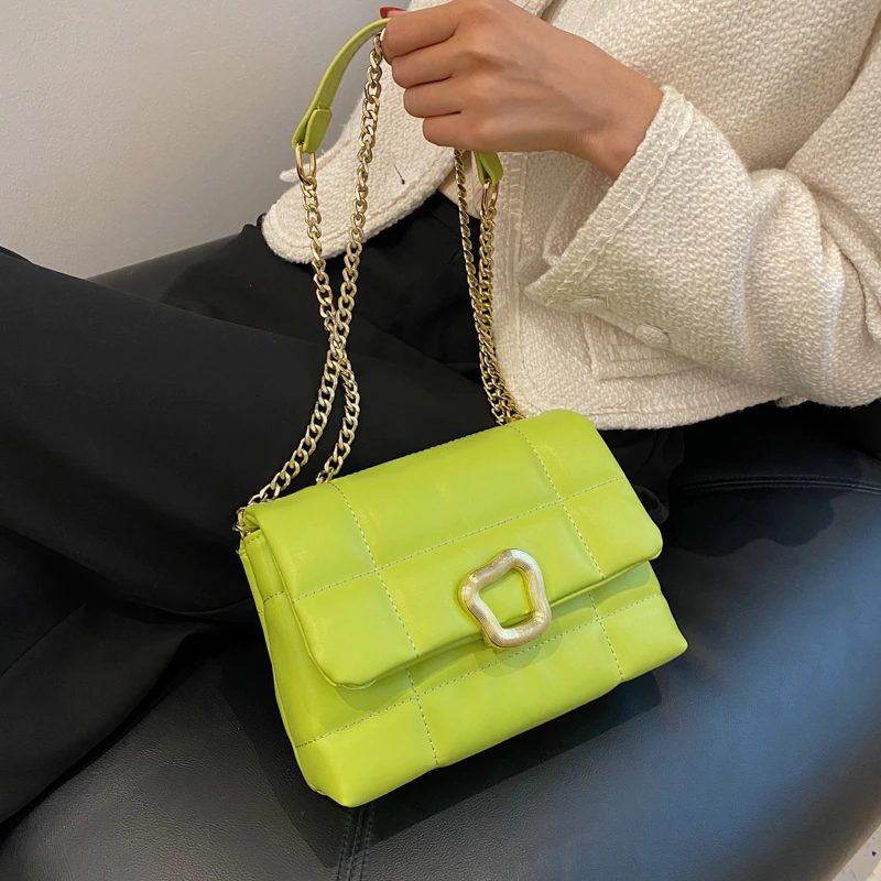 Rodriguez Luksus Læderflap Crossbody Håndtaske Til Kvinder - Sort