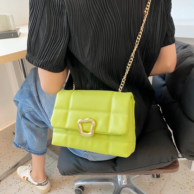 Rodriguez Luksus Læderflap Crossbody Håndtaske Til Kvinder - Sort