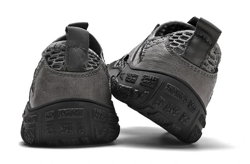 Roger Fashion Sneakers Til Mænd - Grå