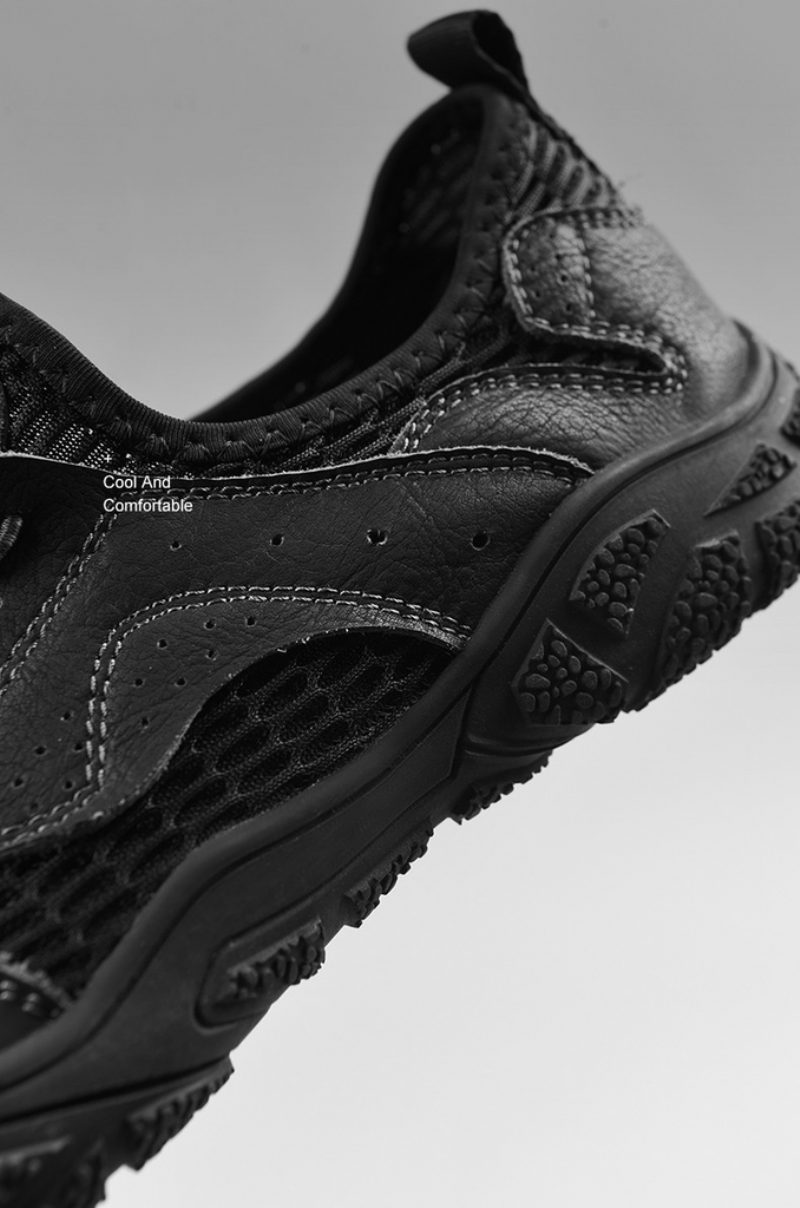 Roger Fashion Sneakers Til Mænd - Grå