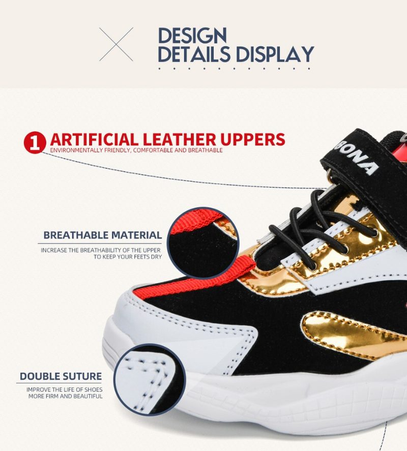 Rohan Unisex Sneaker Til Børn - Sort