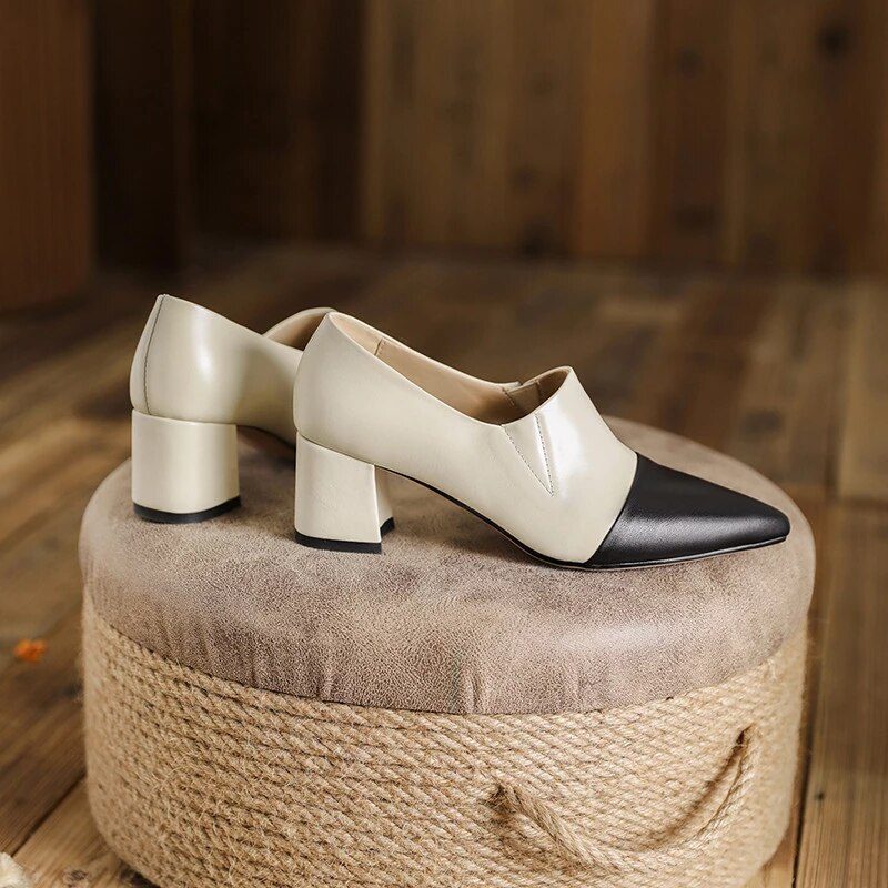 Romelia Dame Pumps Sko - Beige