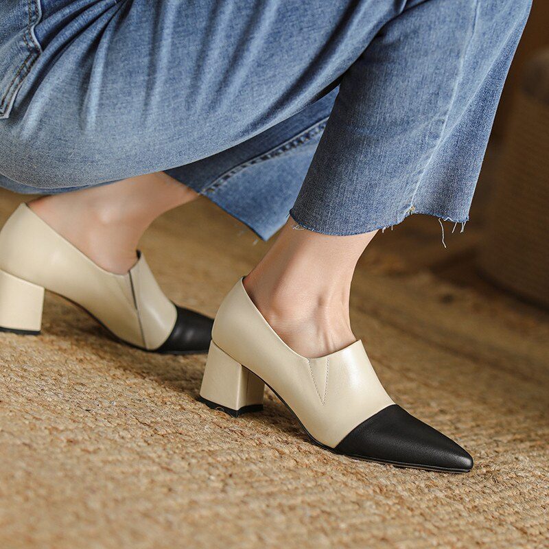 Romelia Dame Pumps Sko - Beige