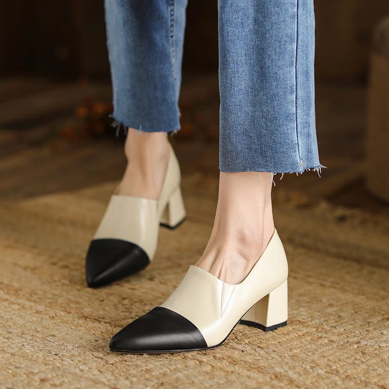 Romelia Dame Pumps Sko - Beige